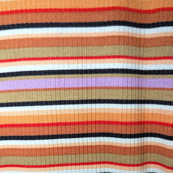 NWT Billabong | Lost In Time Knit Striped Short Sleeve Mini Dress | Size Small - Picture 6 of 10